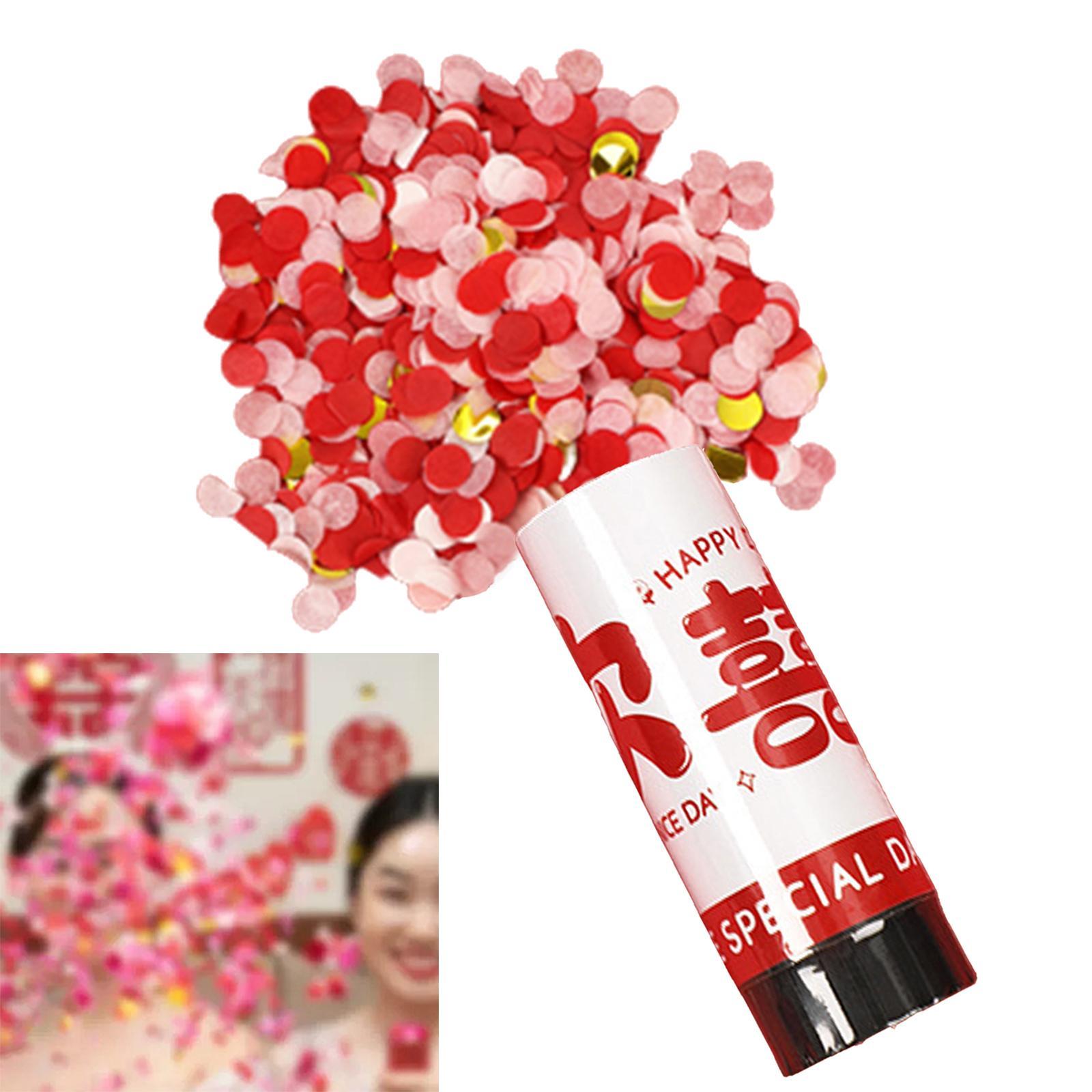 Wedding Party Confetti Graduation Popper Confetti for Parties Festival Holiday Photo Props Anniversary