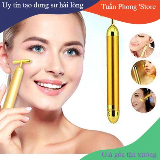 Máy Massage Mặt Energy Beauty Bar (Vàng) FREESHIP TP'S