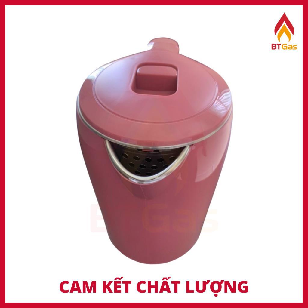 Bình đun siêu tốc 2 lớp chống phỏng dung tích 2.3 Lít, ấm siêu tốc đun nước siêu nhanh Inox Ladomax HA-887 - Hàng chính hãng