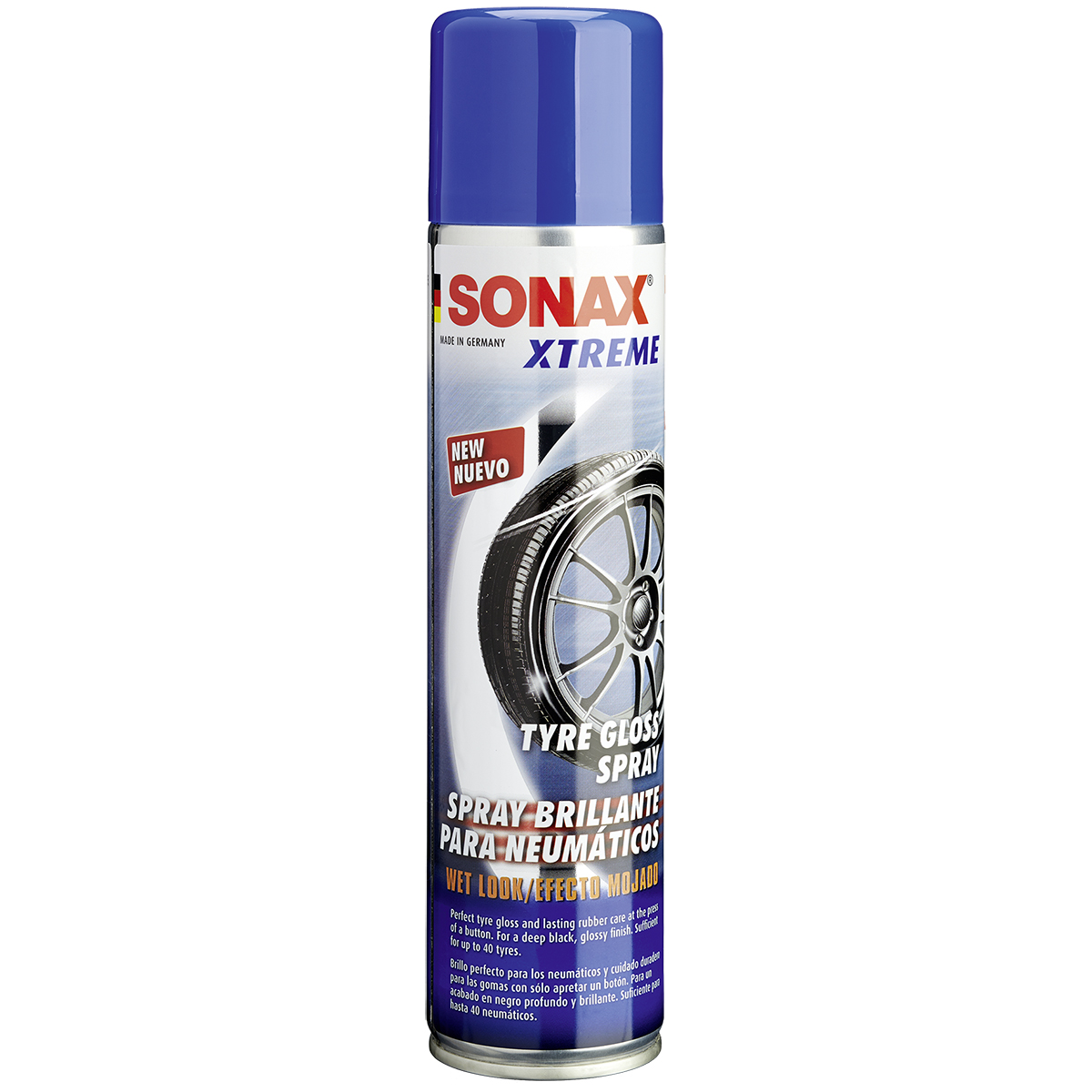 Bảo Dưỡng Lốp (Vỏ) Xtreme dạng phun, tạo hiệu ứng ướt Sonax Xtreme Tyre Gloss Spray 235300 400 ml