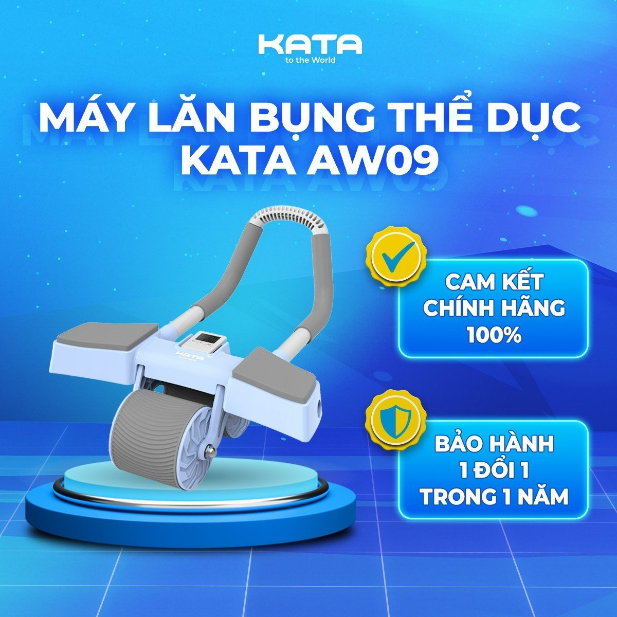 Máy lăn bụng thể dục KATA AW09