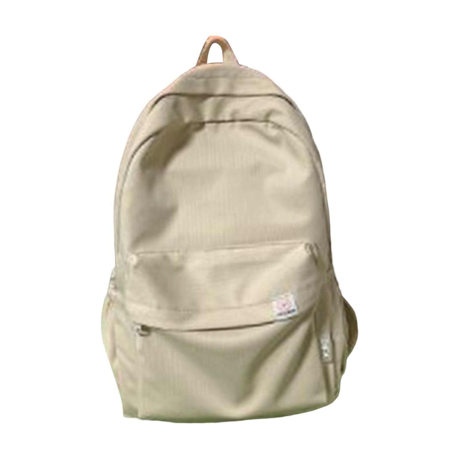 Solid Color Backpack Lightweight for Camping Outdoor Activities Short Trips