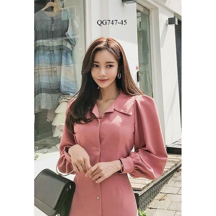 QG747a -ĐẦM SUÔNG ĐUÔI CÁ THANH LỊCH