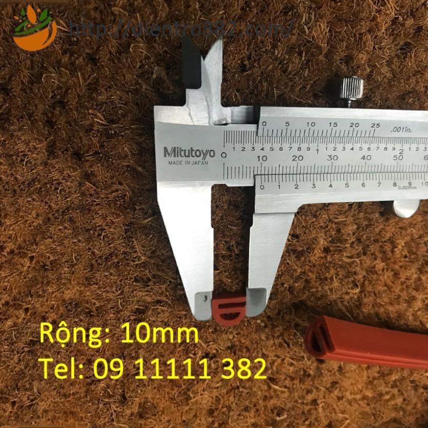 Gioăng chữ E rộng 10mm chịu nhiệt