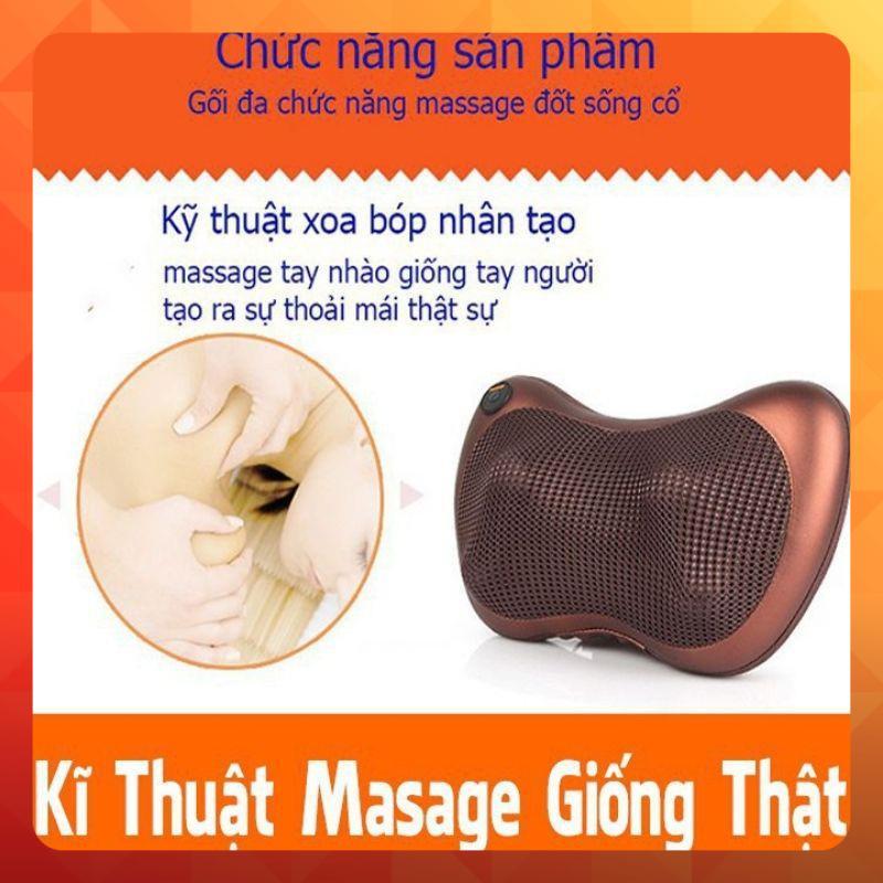 Gối Massage Hồng Ngoại Đa năng loại xịn TIỆN LỢI