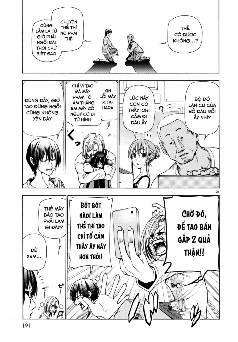 cô gái thích lặn - grand blue chapter 39 21
