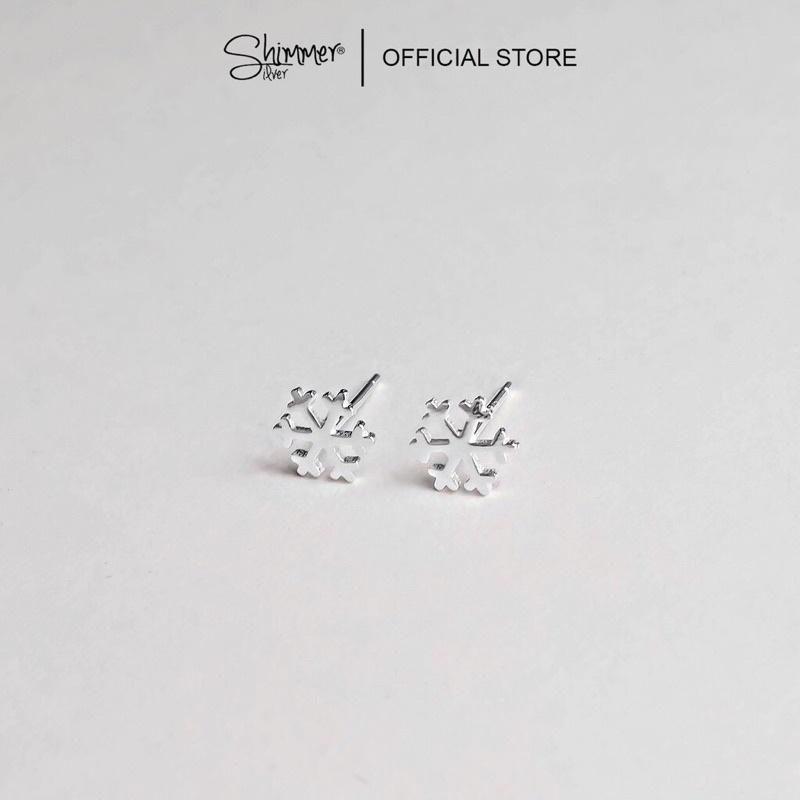 Bông tai bạc 925 - Outlet 8 - Quà Tặng Ý Nghĩa- Shimmer Silver