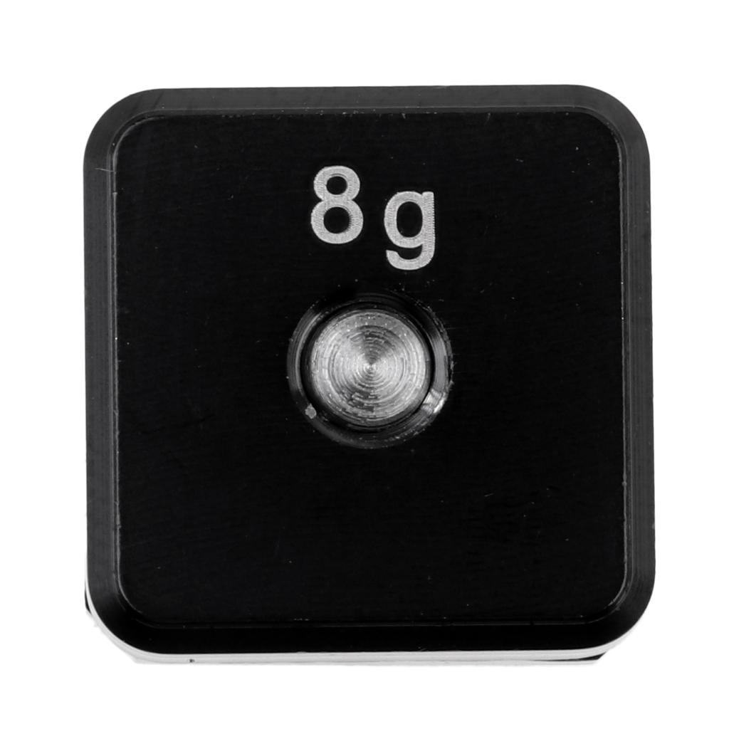 2-7pack Golf Club Weight With Screw Replacement for M3 Driver Head Clubs Black