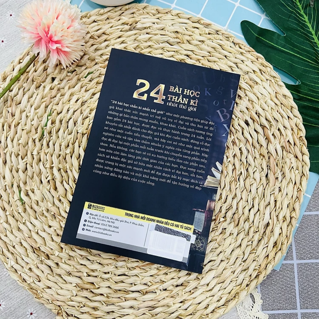 [Nhập 1212B15K giảm 15K đơn 199K] Sách - 24 Bài Học Thần Kì Nhất Thế Giới - MCBooks