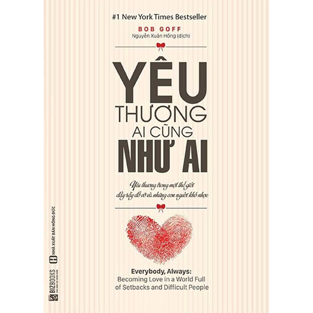 Sách - Yêu Thương Ai Cũng Như Ai - MC