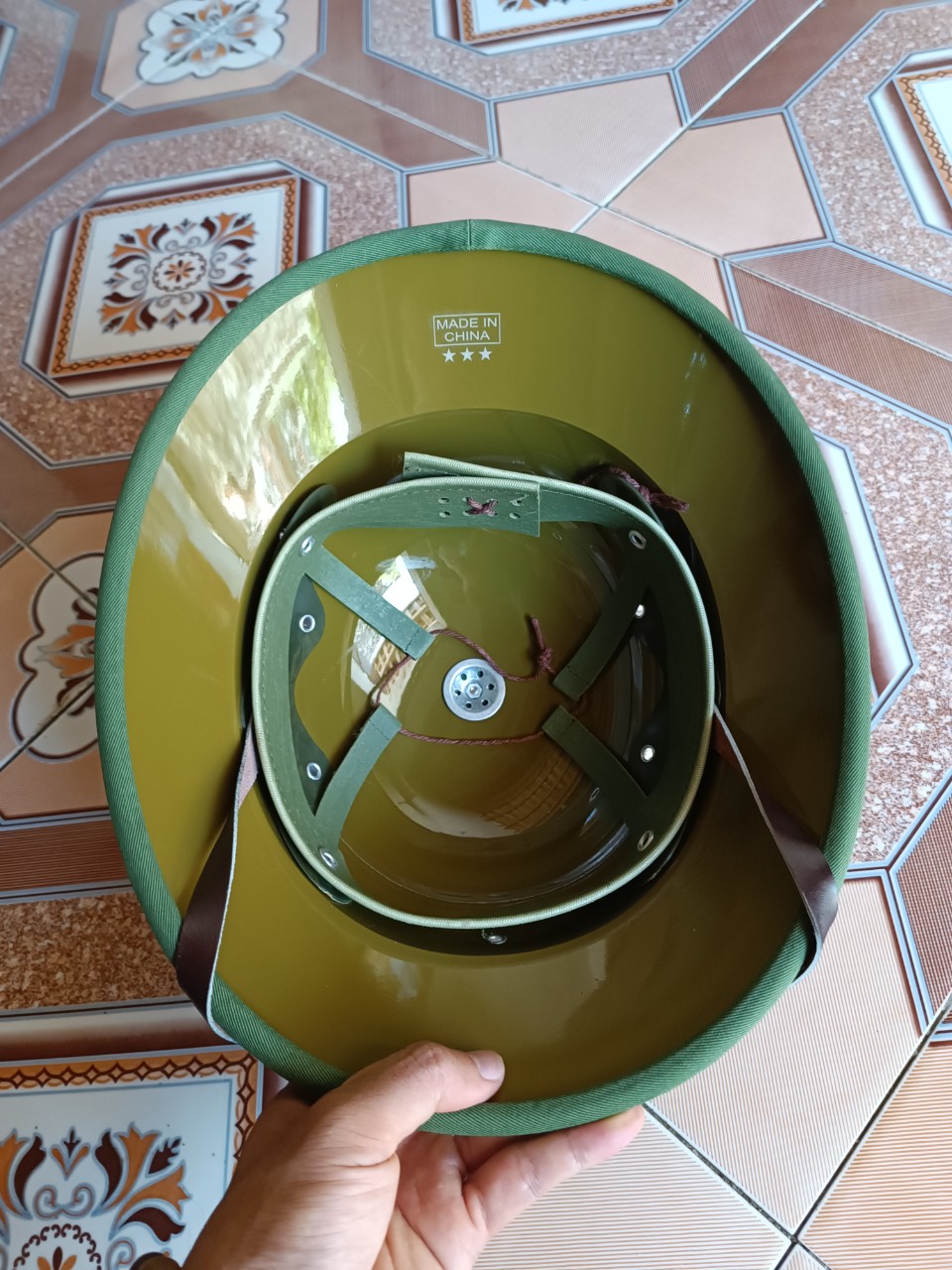 mũ cối chông nước chịu lực chịu va dập tốt