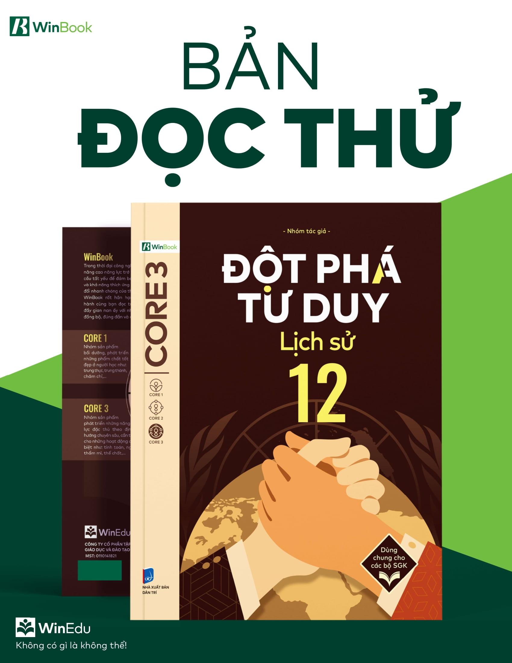 Sách - Đột Phá Tư Duy Lịch Sử 12 (Tái Bản 2025)