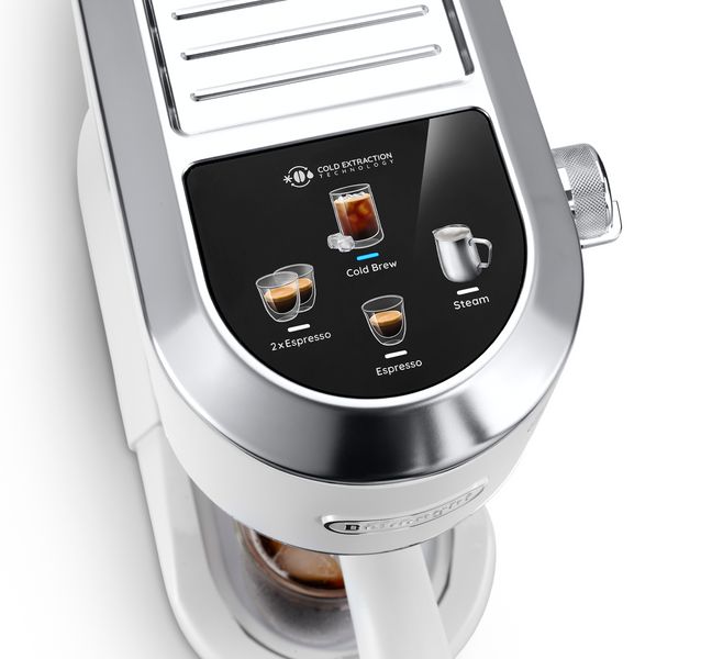 Máy pha cà phê espresso DeLonghi Dedica Duo EC890.WI - Hàng Chính Hãng