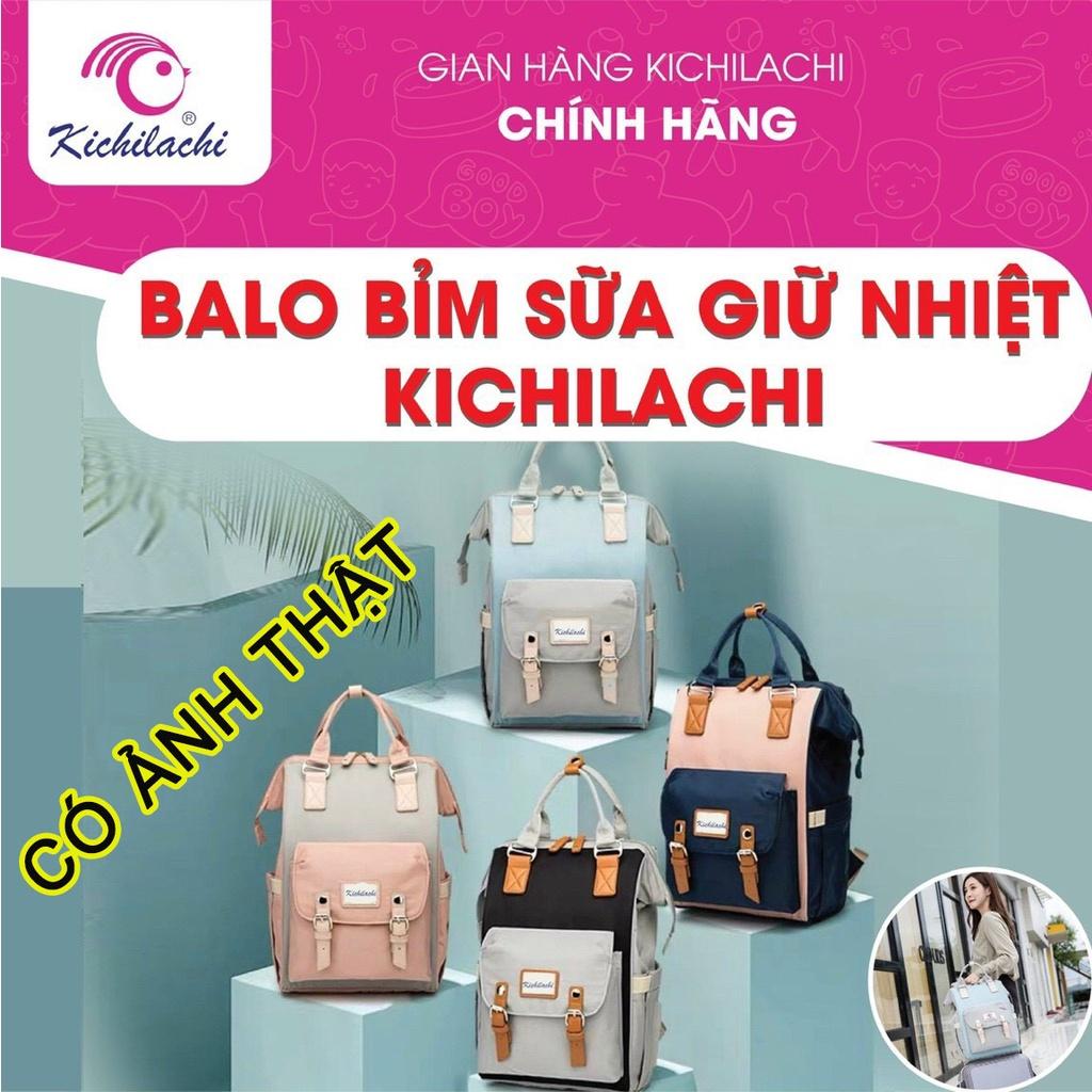 BA LÔ BỈM SỮA CHÍNH HÃNG KICHILACHI 13 NGĂN, TÚI GIỮ NHIỆT, TÚI ĐỰNG ĐỒ MẸ VÀ BÉ