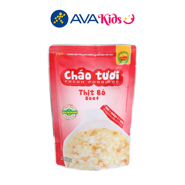 Cháo tươi thịt bò Cây Thị gói 260g