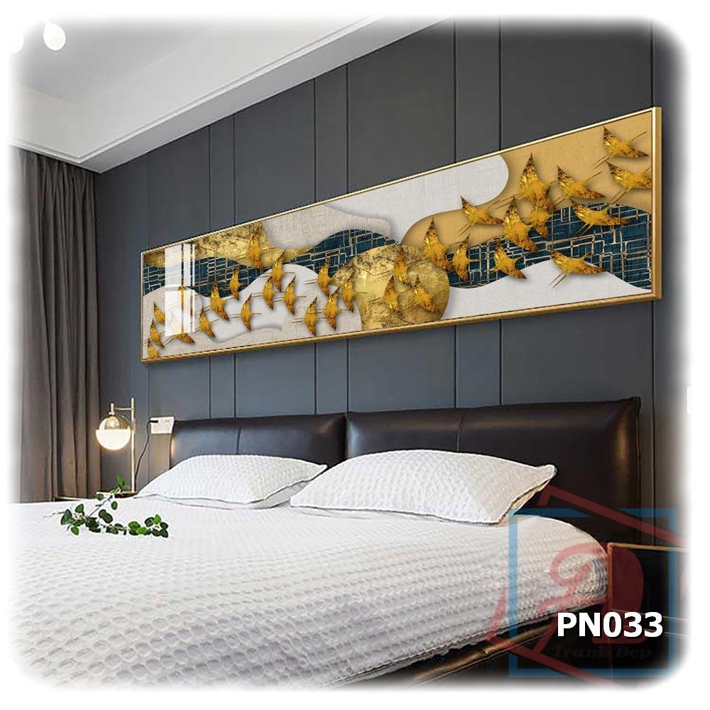 Tranh canvas khổ lớn trang trí phòng ngủ - PN033