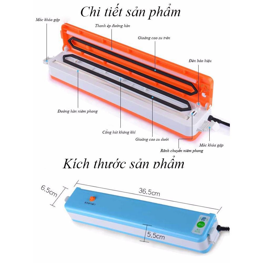 MÁY HÚT CHÂN KHÔNG - MÁY HÀN MIỆNG TÚI BẢO QUẢN THỨC ĂN AN TOÀN