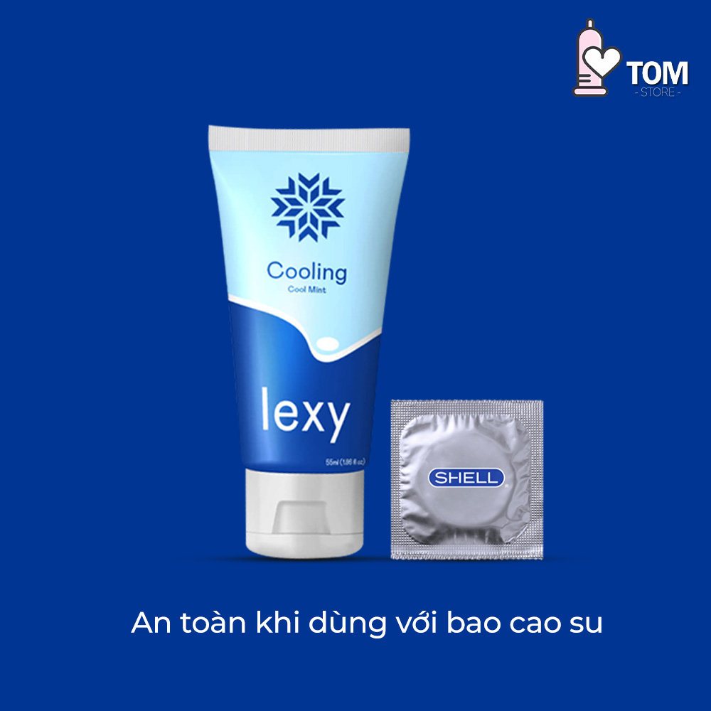 Gel bôi trơn bạc hà mát lạnh - Lexy Cooling - Chai 55ml