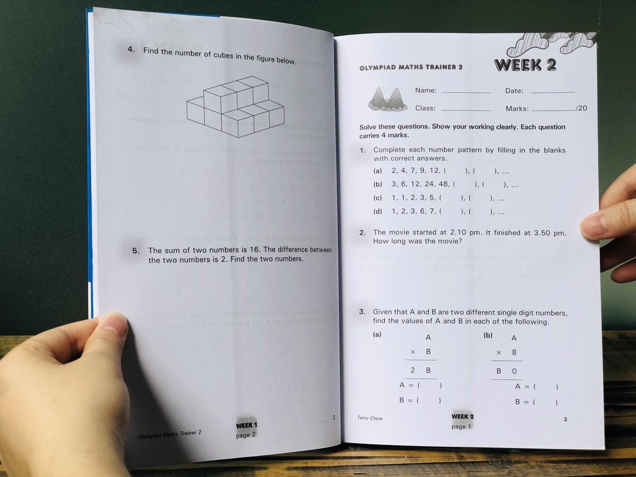 Sách : Olympiad Maths Trainer 2 - Toán Lớp 2 Á Châu books