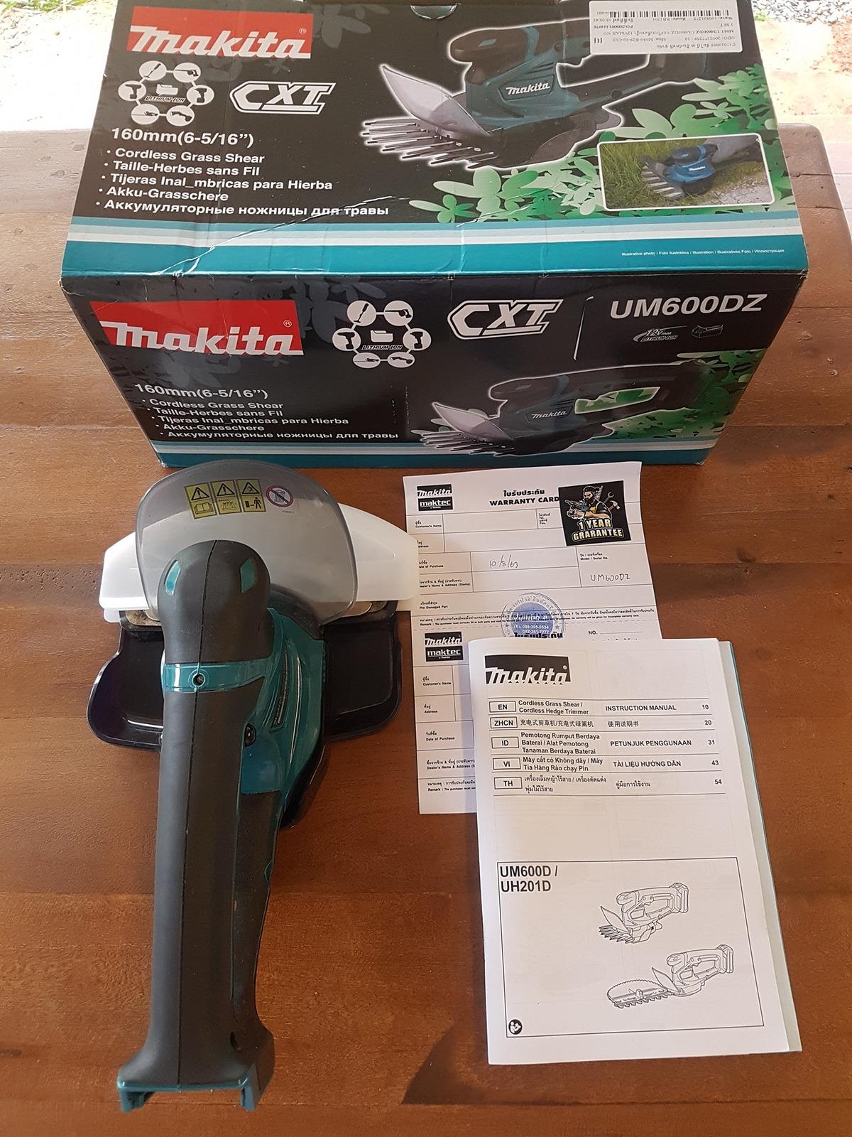 MÁY TỈA HÀNG RÀO DÙNG PIN 12V 160 MM MAKITA UM600DZ - HÀNG CHÍNH HÃNG
