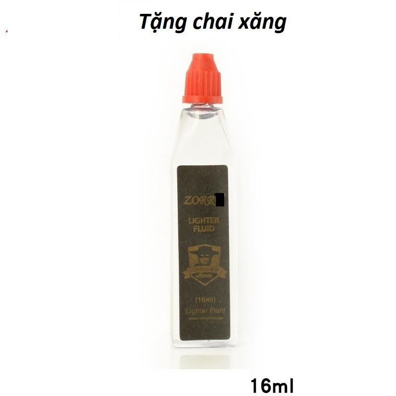 RUỘT ZIP.O INOX HOẶCĐỒNG LOẠI TỐT(TĂNG CHAI MINI 10ML+đế lót cao su chống bay hơi)