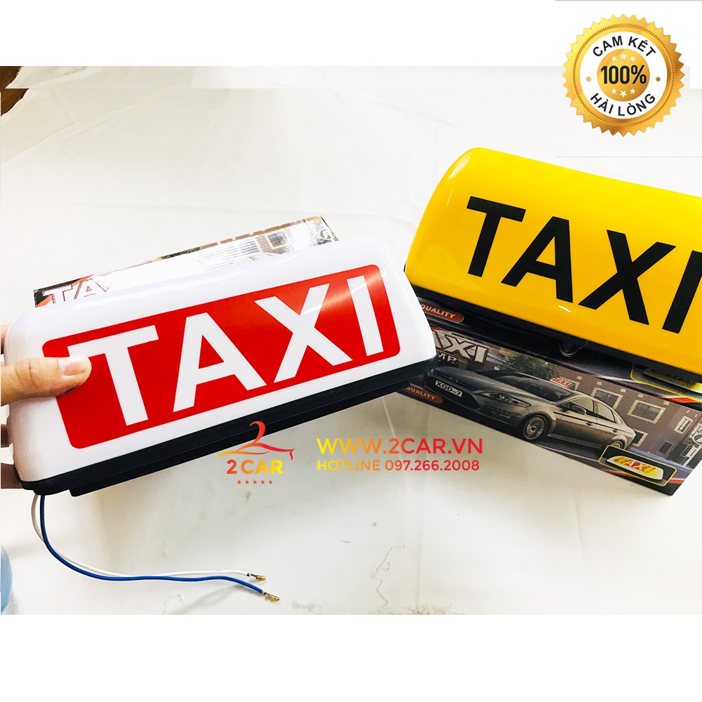 Mào TAXI hút nam châm có đèn LED gắn nóc ô tô cao cấp