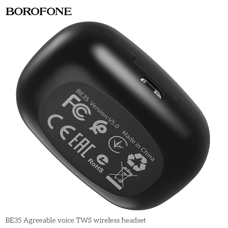 Tai nghe TWS Bluetooth 4.1 BE35 Borofone V5.0 - Hàng nhập khẩu