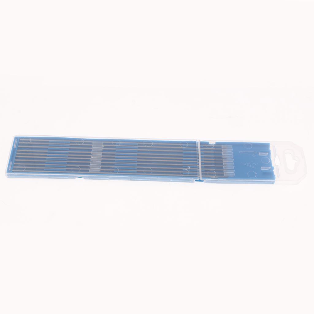 10 Pieces WT20 1/16 x5.9inch 2% Thoriated Red Tungsten Electrodes Welding Tig Rods