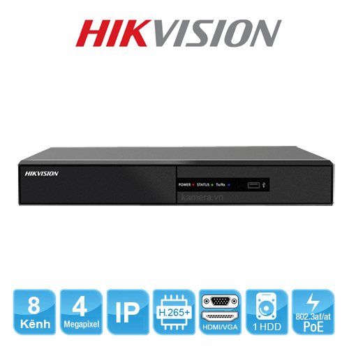 Đầu ghi hình camera IP 8 kênh HIKVISION DS-7108NI-Q1/M - Hàng nhập khẩu