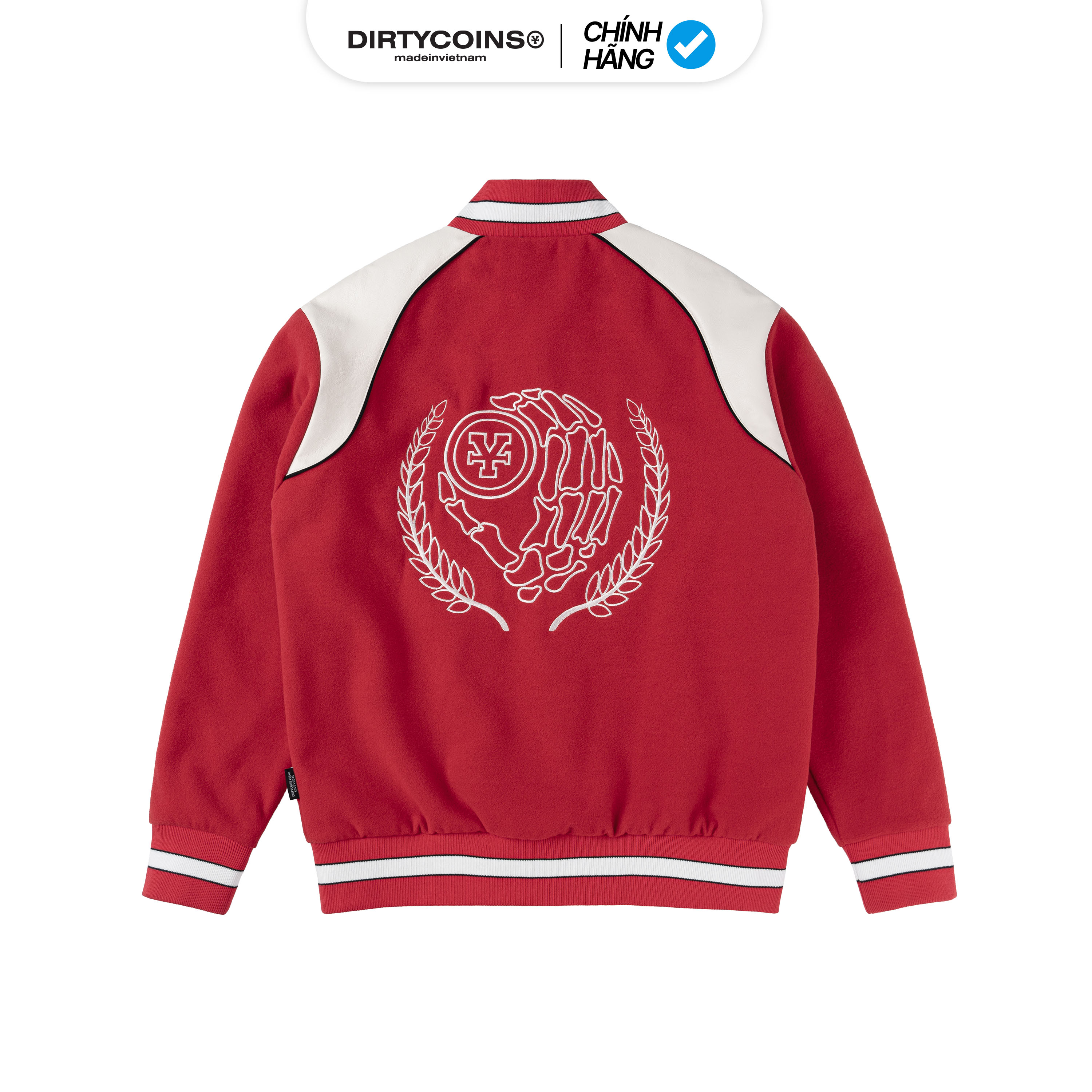 Áo Khoác DirtyCoins University Felt Varsity Jacket