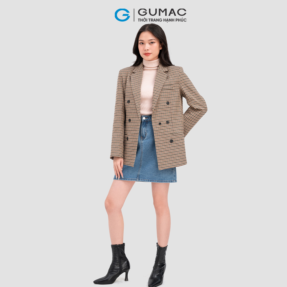 Áo vest phối nút thời trang GUMAC AC11090