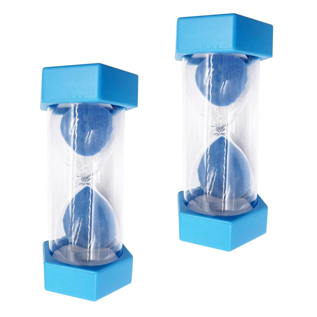 Six Angles Sand Timer Colorful Hourglass Sandglass Timer Sand Clock Timer for Games Classroom Home Office