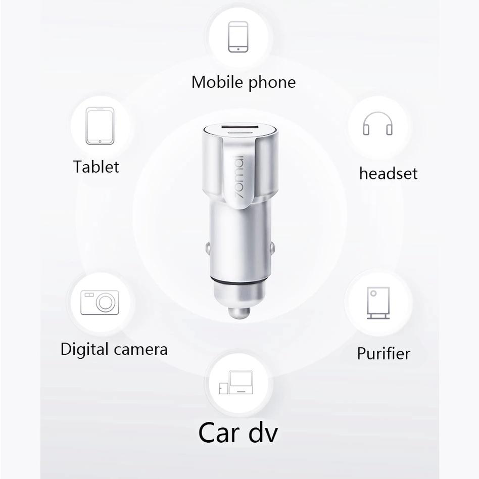 Tẩu Sạc Điện Thoại Nhanh 70MAI USB Type-C QC3.0 Cho 70MAI A500S A800S D06 M300 D07 M500