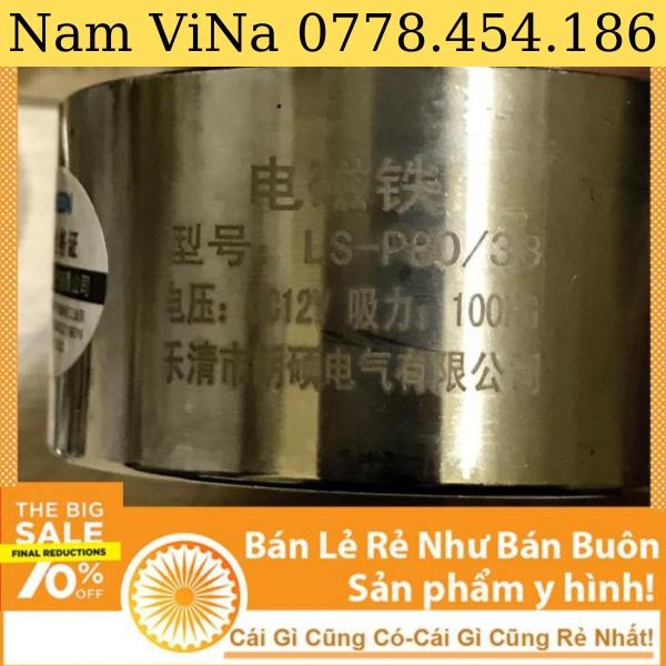 Nam Châm Điện LS-P80/38 12V/24V 100KG