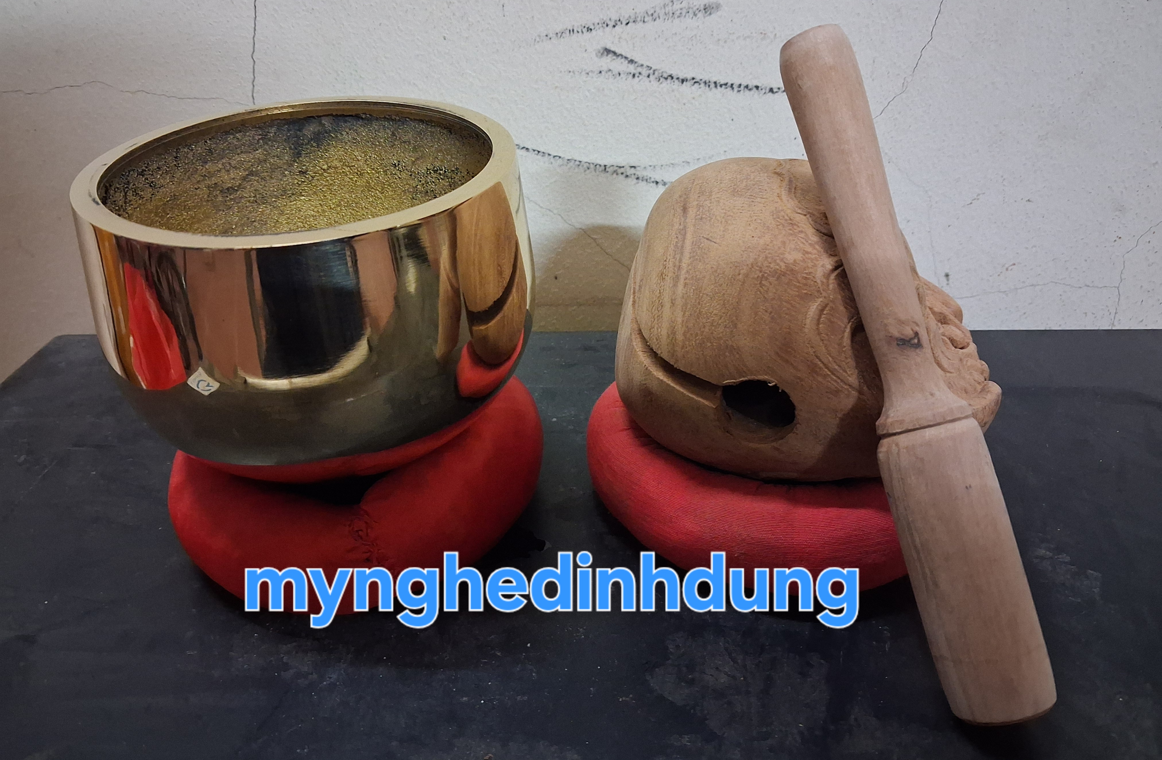 Bộ chuông mõ tụng kinh phật