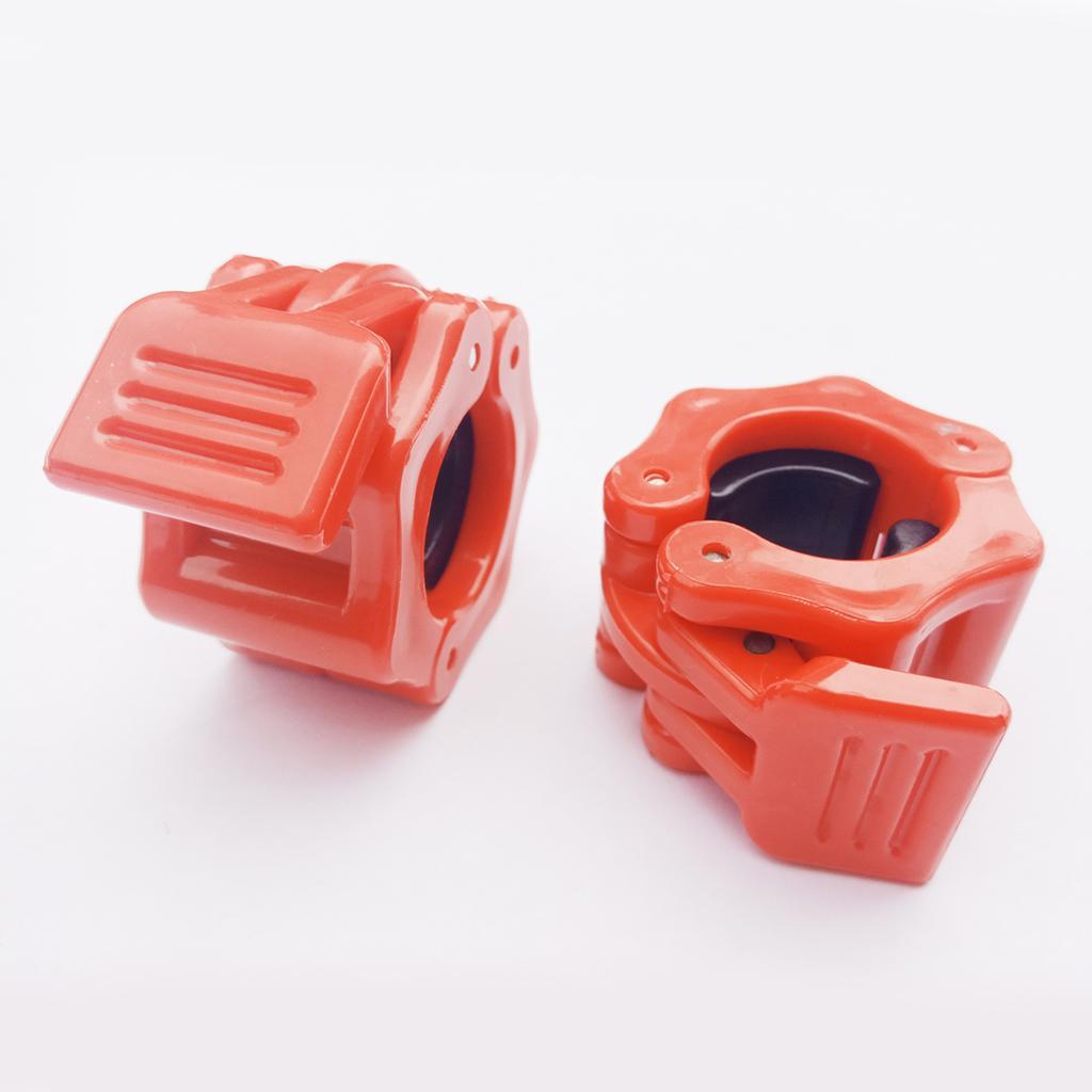3 Pcs Durable Dumbbell Clamp Collars Barbell Lock Gym Weightlifting Bar Clip