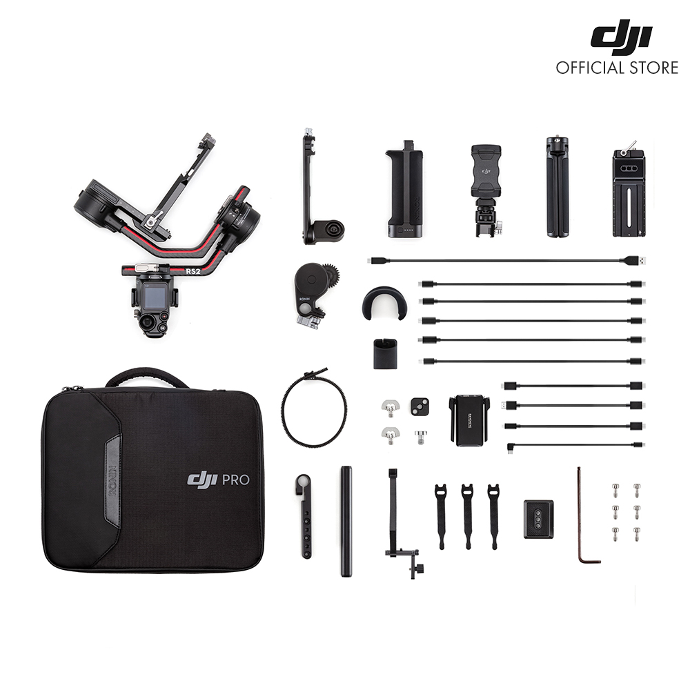 Tay Cầm Gimbal Chống Rung DJI Ronin RS 2 Combo - Hàng Chính Hãng - Bảo Hành 12 Tháng