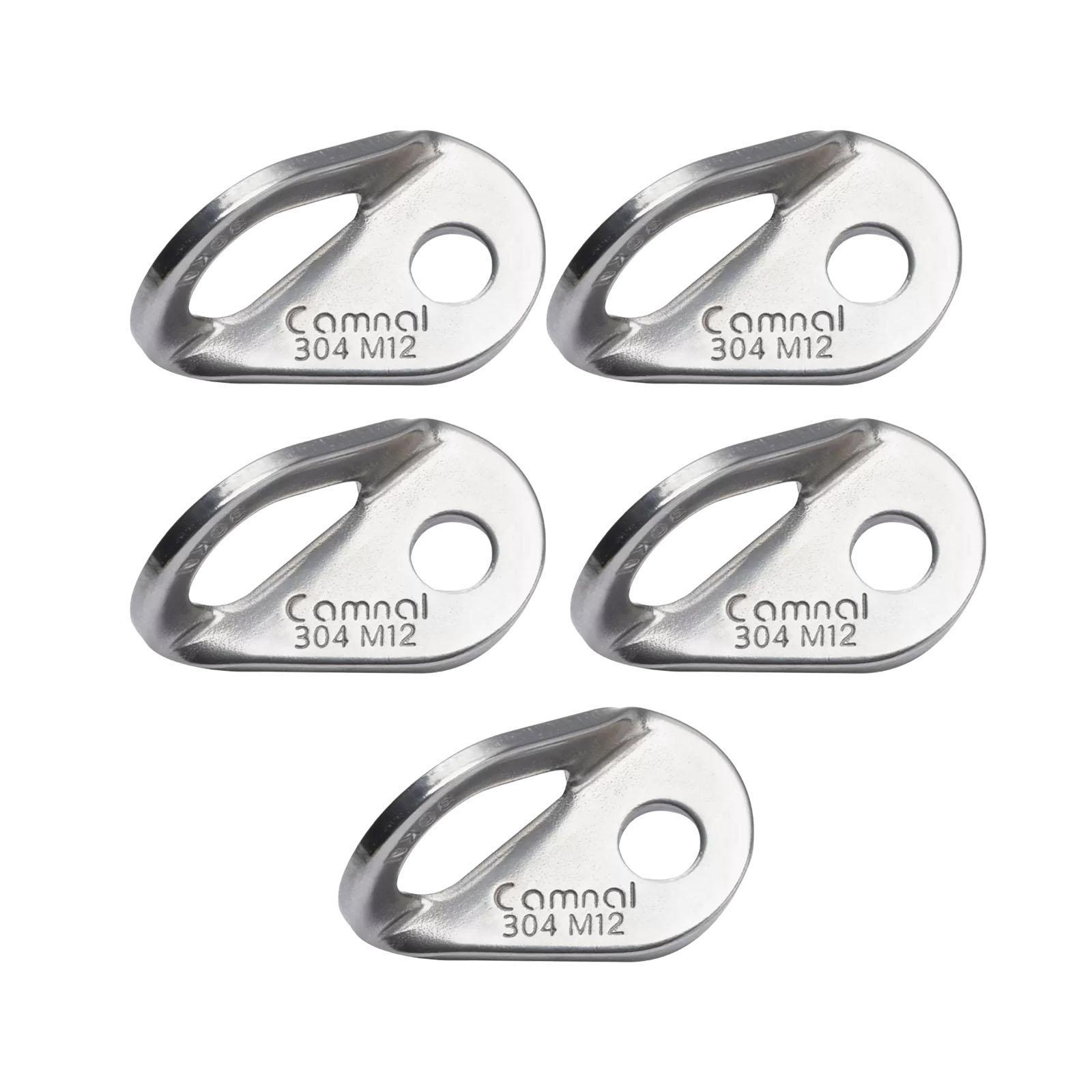 Climbing Anchor Point Nail Hanger Piton Bolt Hanger Heavy Duty 30kN Expansion Nail Bolt Hanger for Engineering Travel Outdoor Belay Camping
