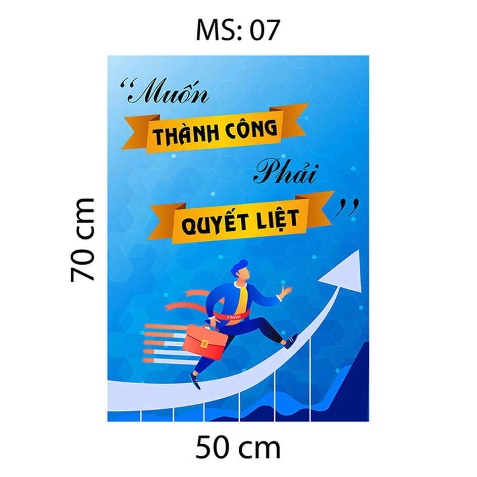 Decal trang trí Slogan trang trí văn phòng công ty số 22