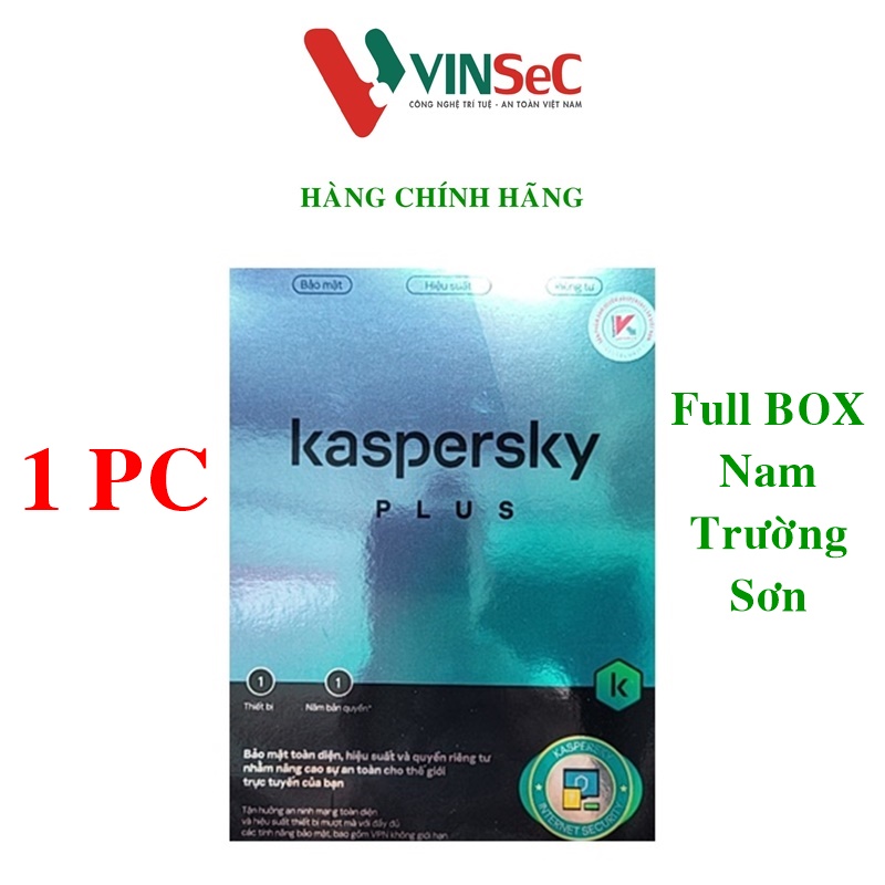 Kaspersky Plus Cho 1 Máy Tính - Plus 1 - Hàng chính hãng