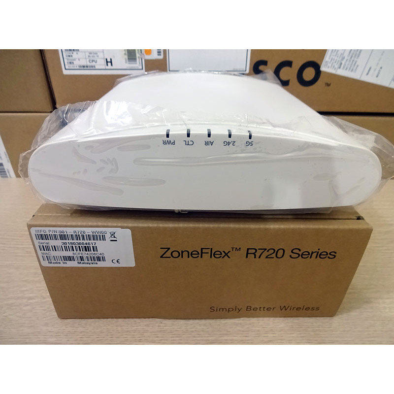 Bộ phát Wifi Ruckus ZoneFlex R720 Indoor dual-band 802.11ac - Hàng nhập khẩu