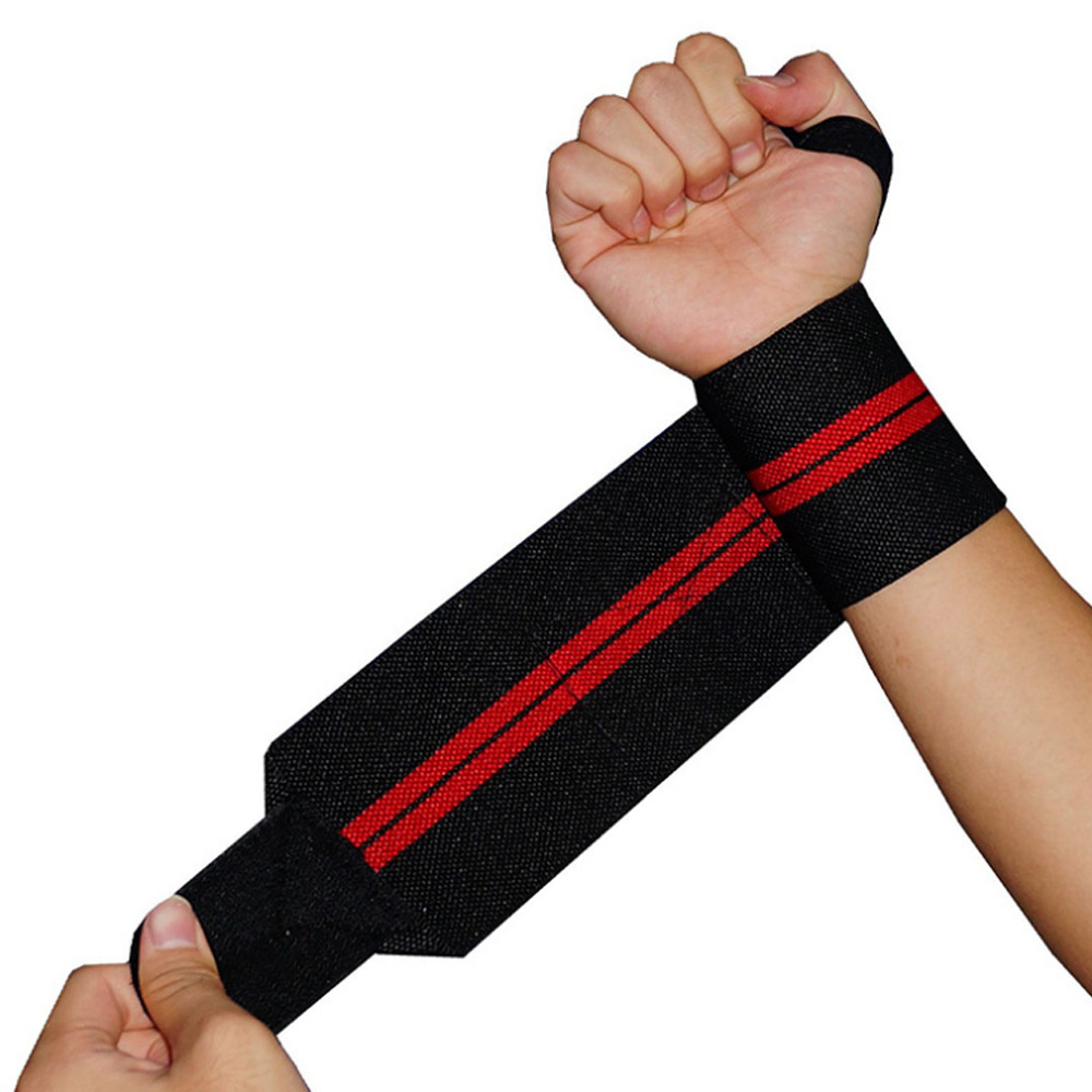 Quấn cổ tay tập GYM, Băng bảo vệ cổ tay Aolikes mẫu 2 vạch
