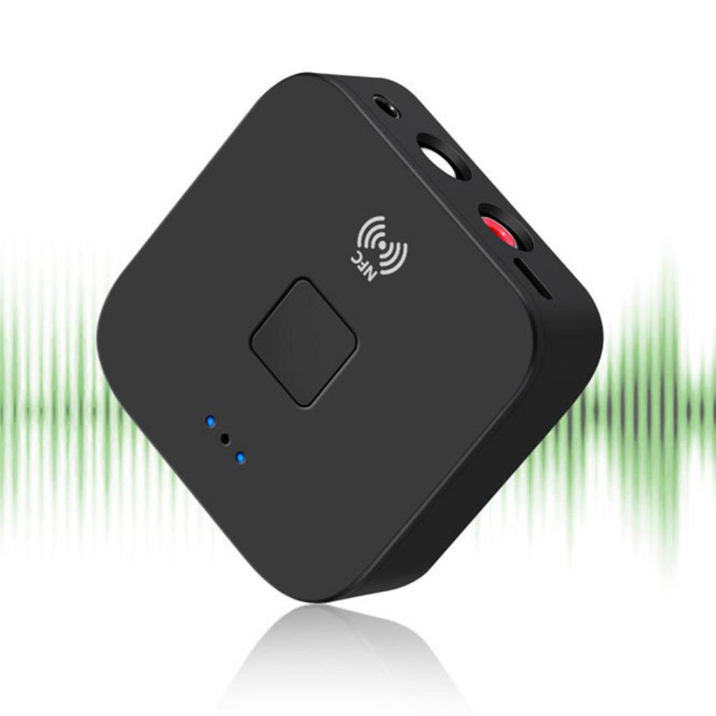 Wireless Bluetooth Receiver 2- 3.5mm Aux Audio Receiver Adaptor