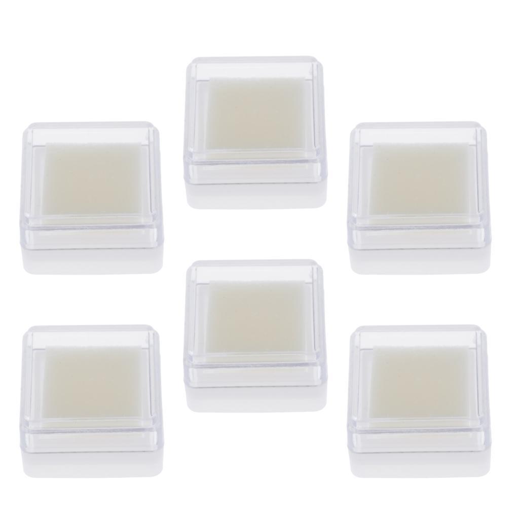 16Pcs Import Blank Ink Pad For Rubber Stamps Craft Scrapbook Paper Wood