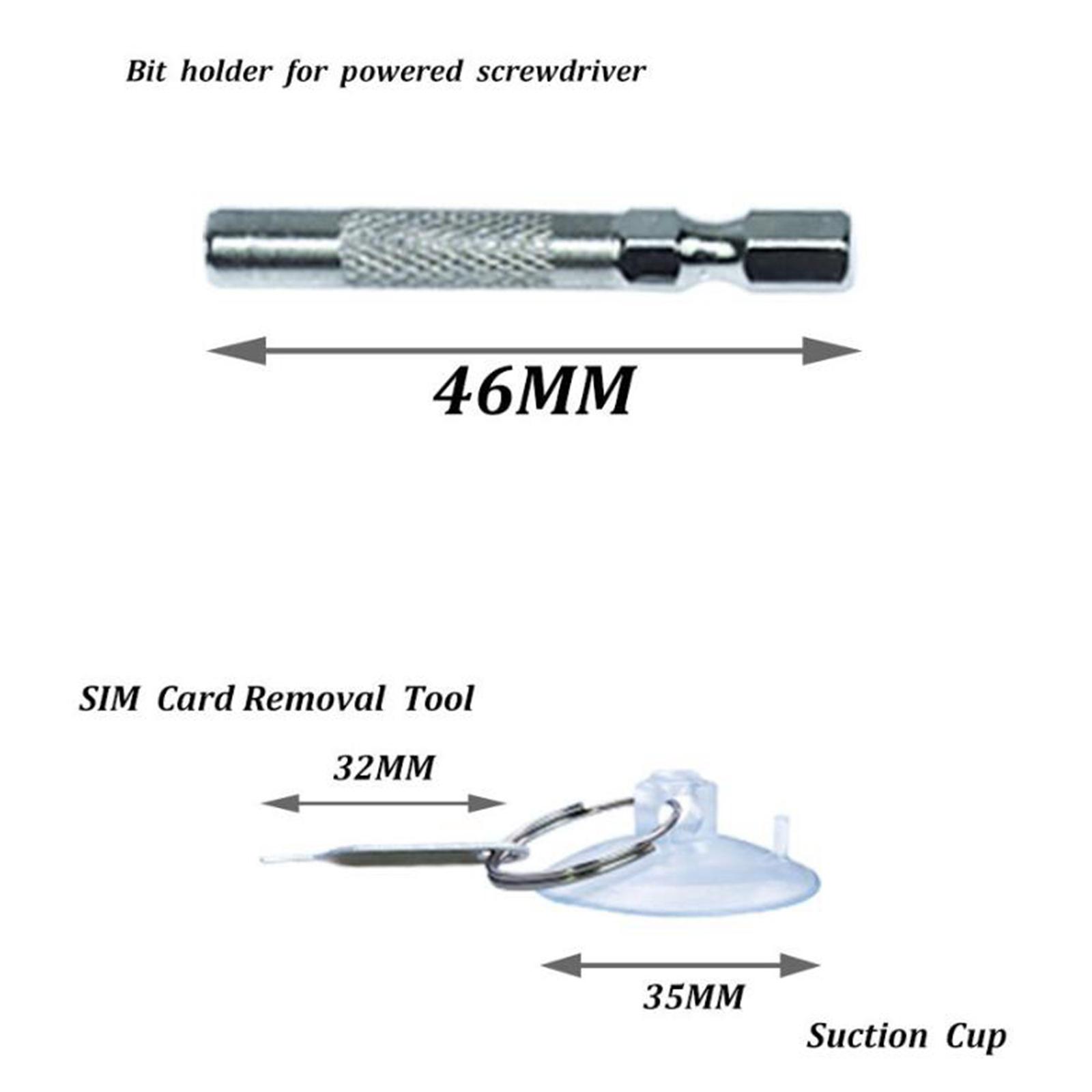 135 in 1 Precision Screwdriver Bit Set for PC Phone Computer Watch Repair Tool Accessory