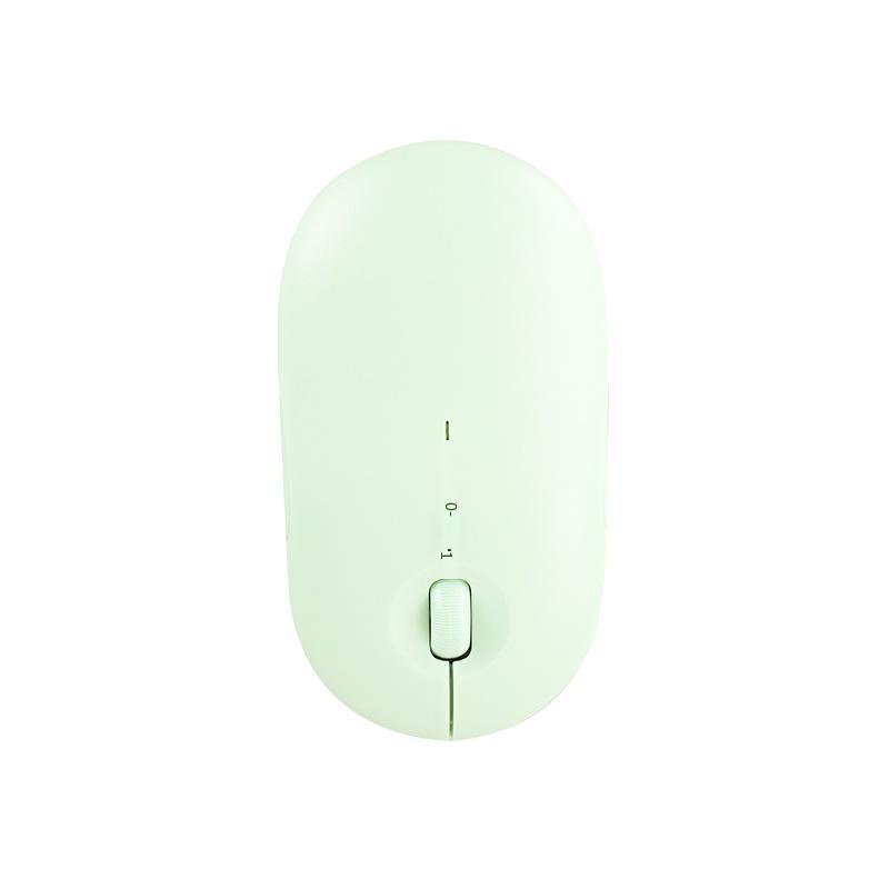 Ưu đãi đặc biệt chuột không dây hai chế độ bluetooth mới Pebble đá cuội không tiếng ồn chuột chơi game không giới hạn siêu mỏng