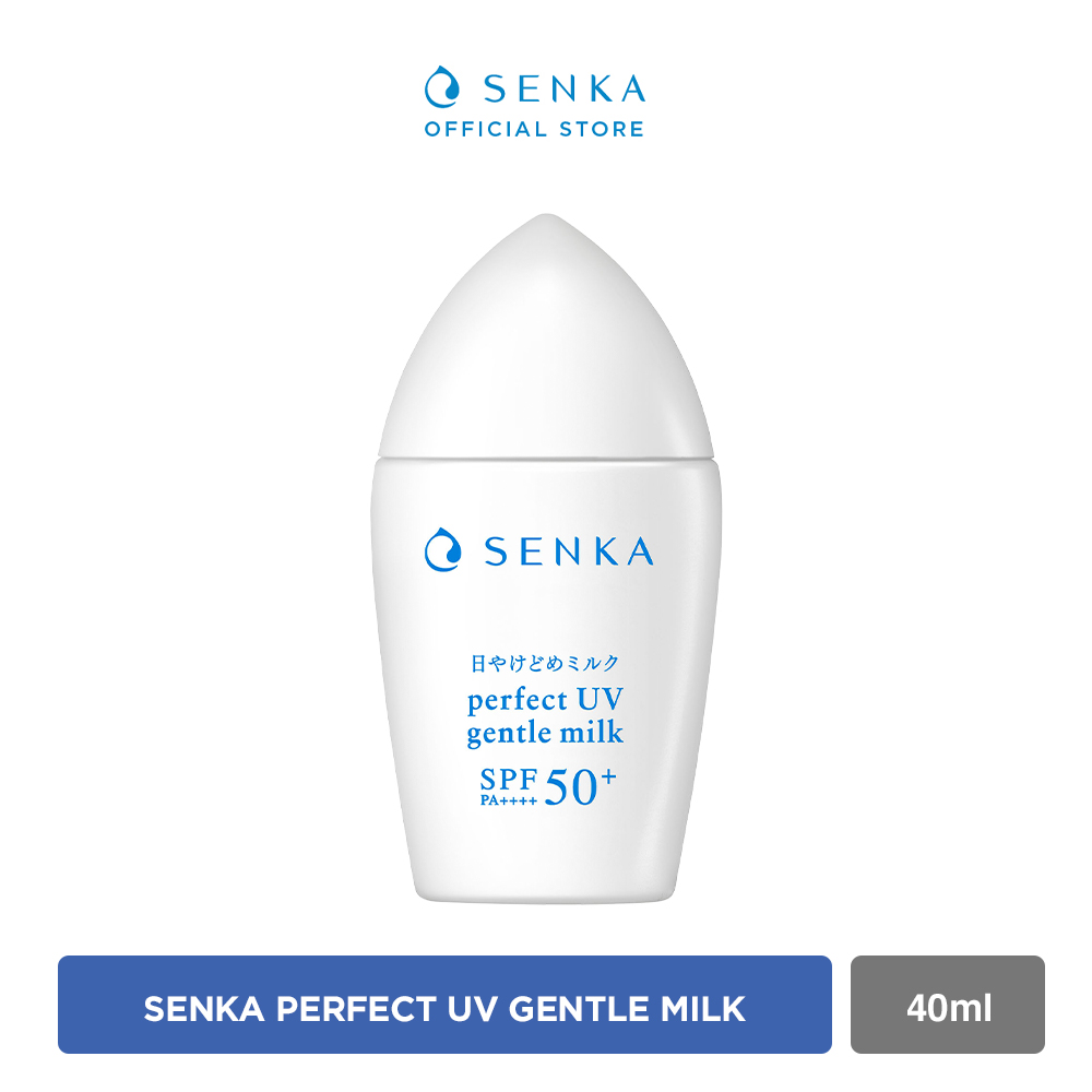 Sữa chống nắng cho da nhạy cảm Senka Perfect UV Gentle Milk A 40ml