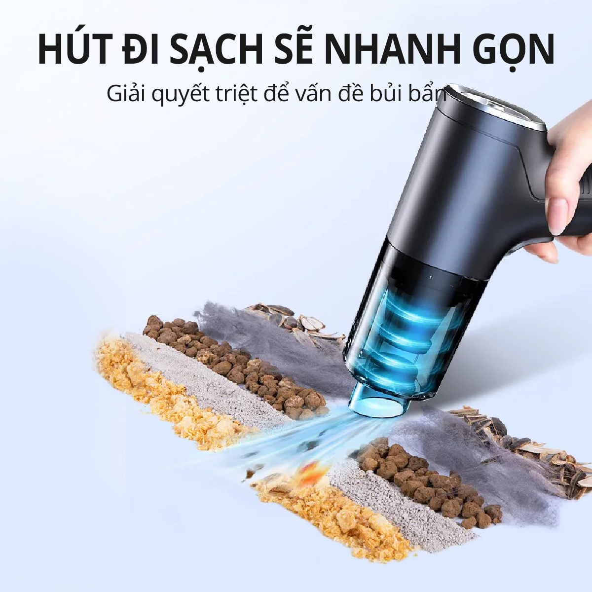 Máy Hút Thổi Bụi Không Dây MK367 kèm phụ kiện hút bụi - Hàng chính hãng