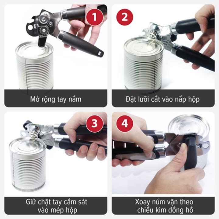 Đồ khui lon, khui hộp đa năng R8