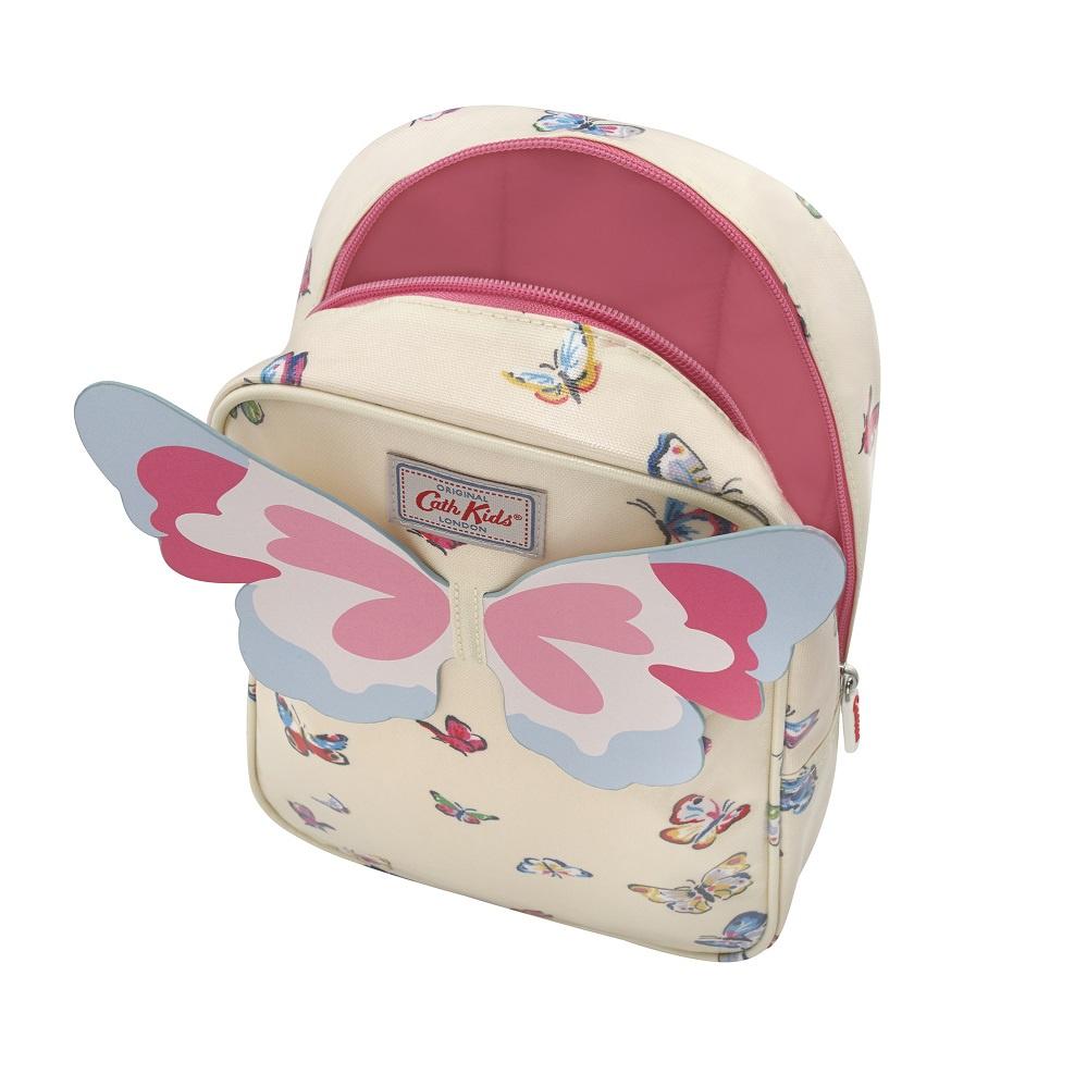 Cath Kidston - Balo trẻ em Novelty Butterfly Backpack Butterflies - 1017533 - Cream